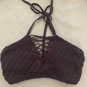Pretty purple swimsuit top
